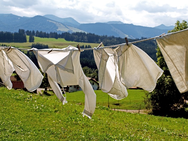 Správný způsob sušení spodního prádla