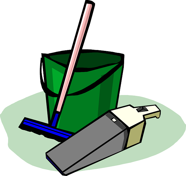 Prevence poškození podlahy při úklidu po malování