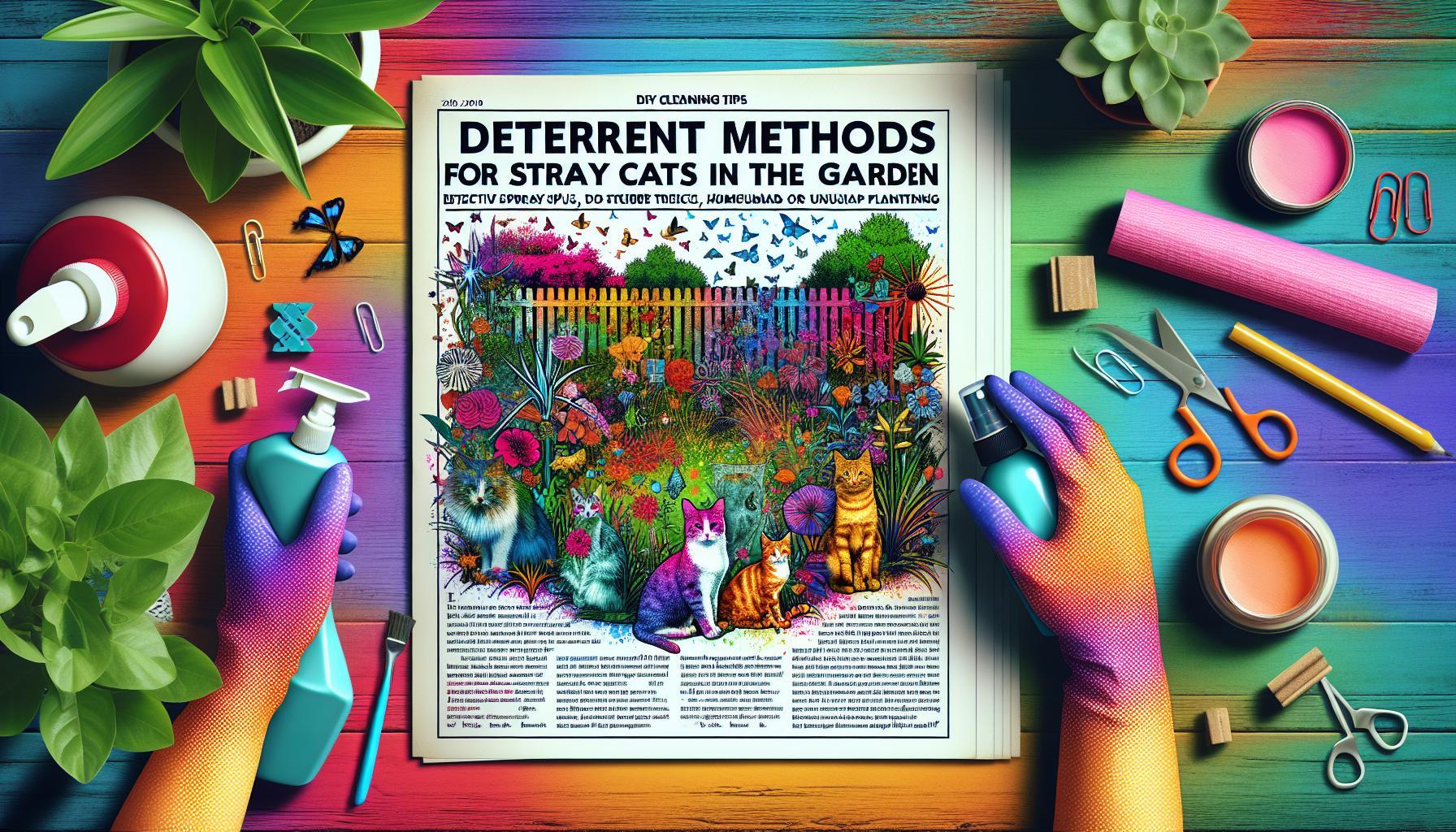 Cizí kočky na zahradě: Šetrné způsoby, jak je odradit