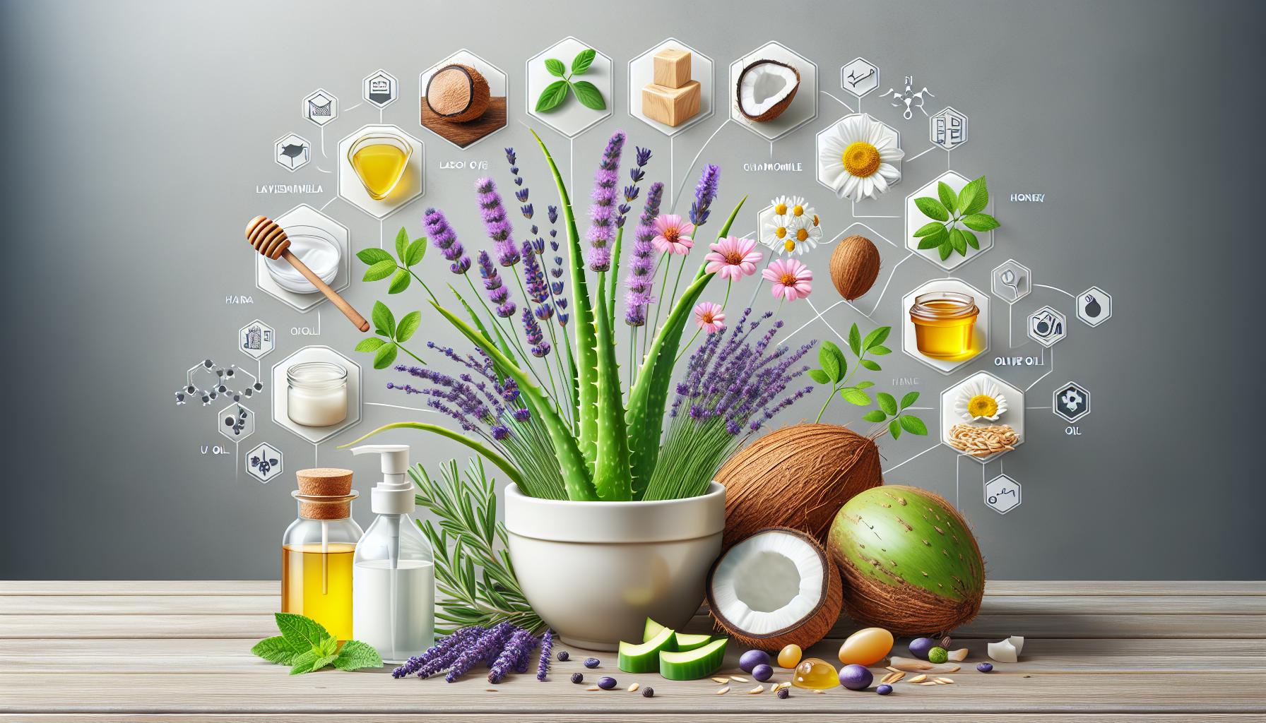 Účinné ingredience domácího šamponu