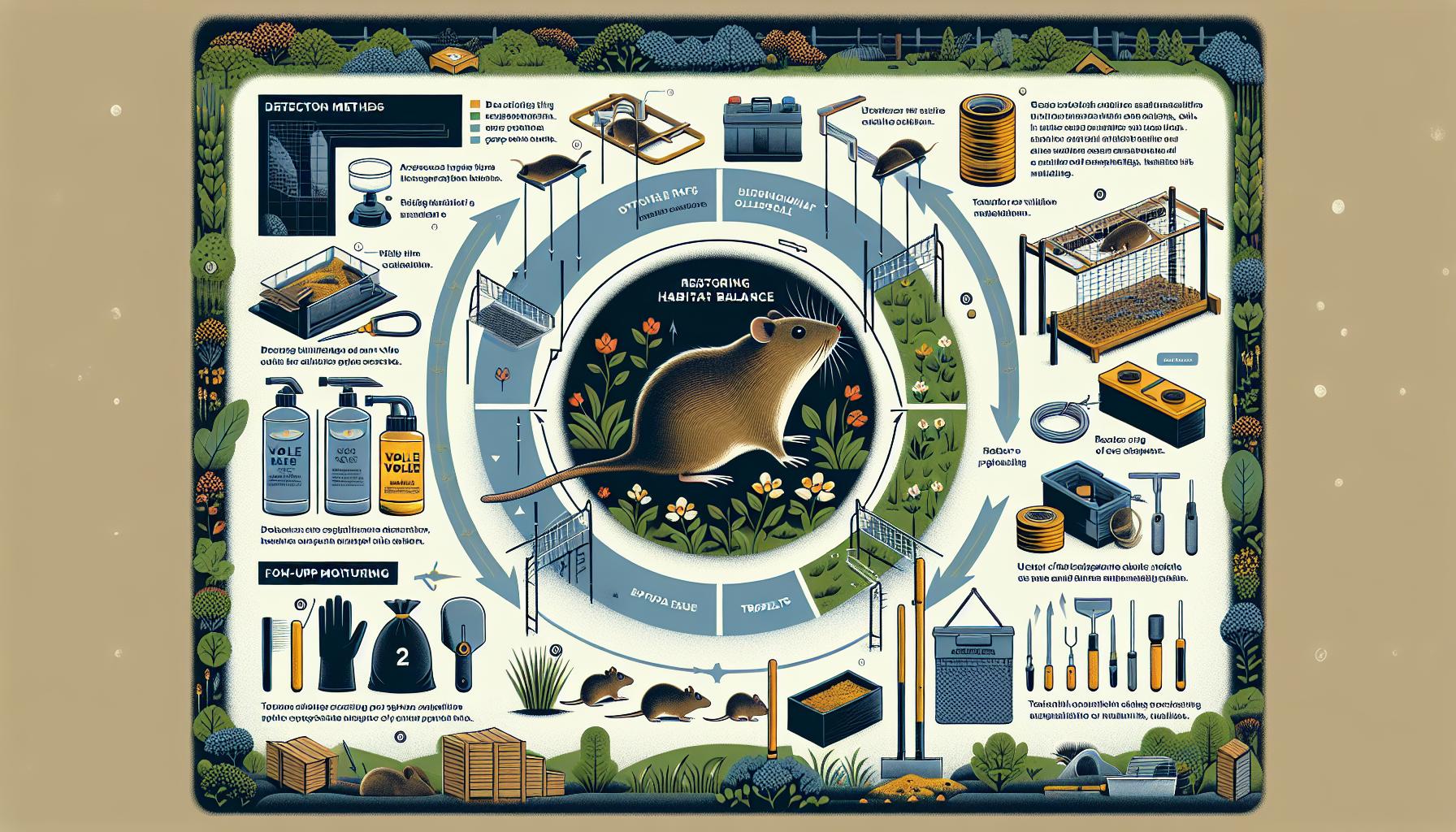 Klíčové faktory úspěšné likvidace hrabošů