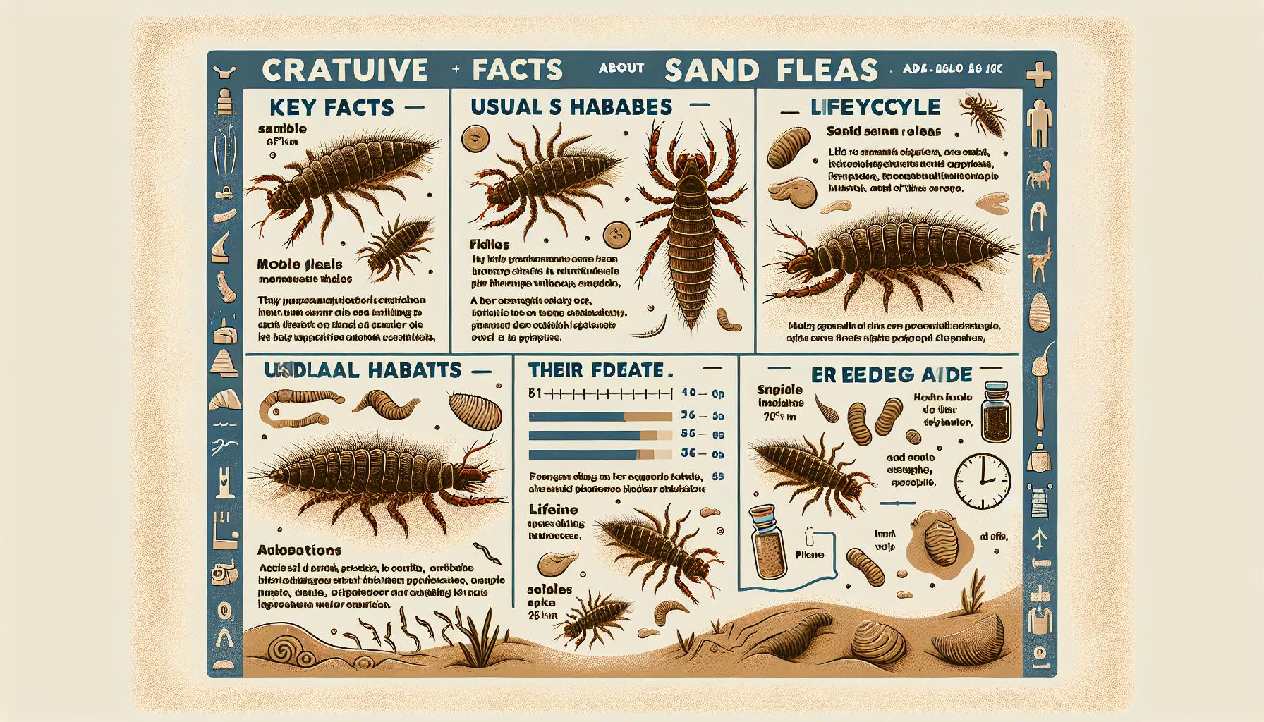 Blechy písečné: Hlavní‍ fakta ⁢o ‌nich