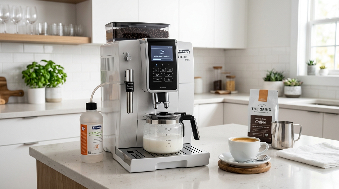 cistenie kavovaru delonghi navod